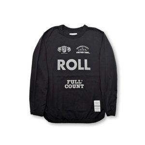 Full Count Flat Seam Heavyweight L/S T-Shirt - Black